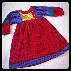 Mousefeathers Corduroy Long Sleeve Dress